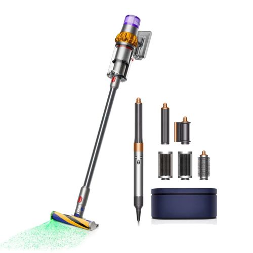 Pack Aspiradora inalámbrica dyson V15™ Detect + Multiestilizador de cabello dyson Airwrap™